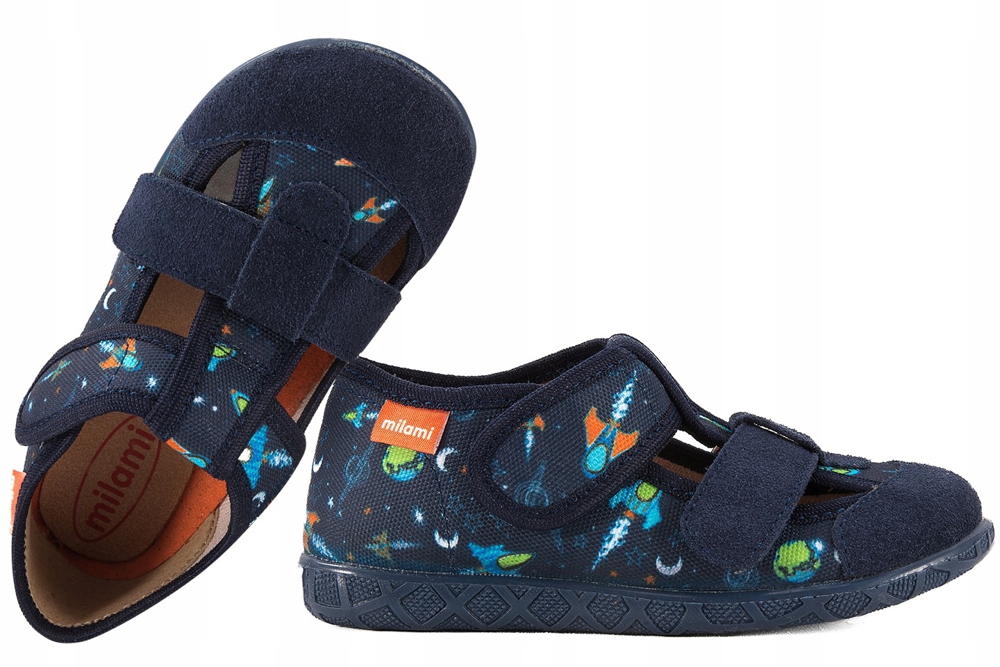 Kapcie, buty dziecięce Milami 118 BR-33 Blue