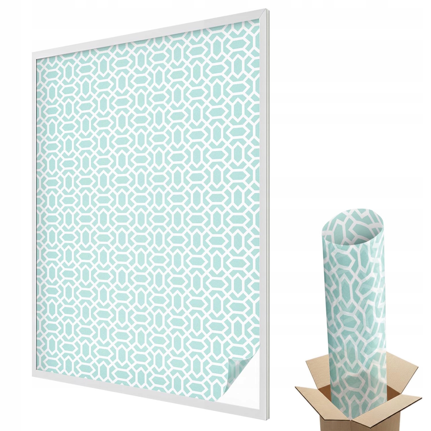 Fólie Samolepicí Geometrické vzory 100 x 146 cm