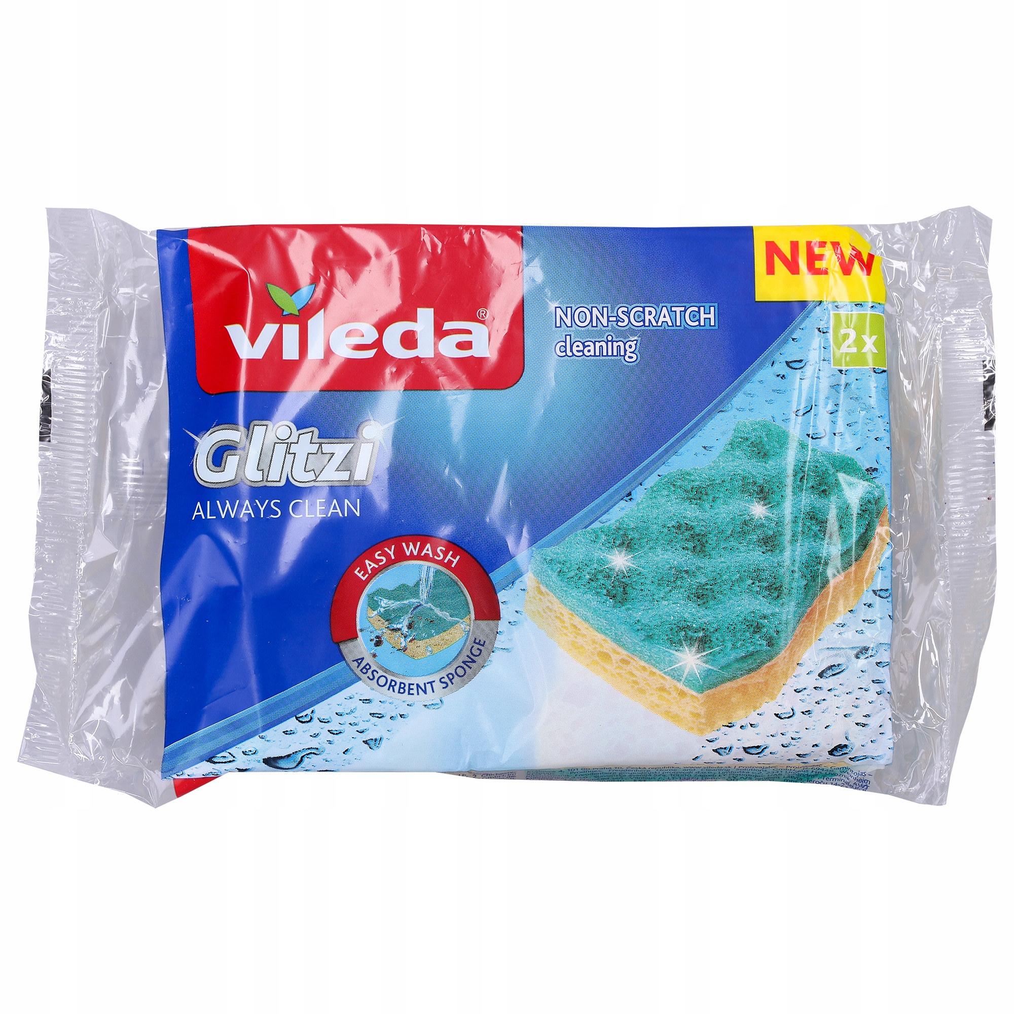 

Vileda Glitzi Always Clean Zmywak wiskozowy 2szt