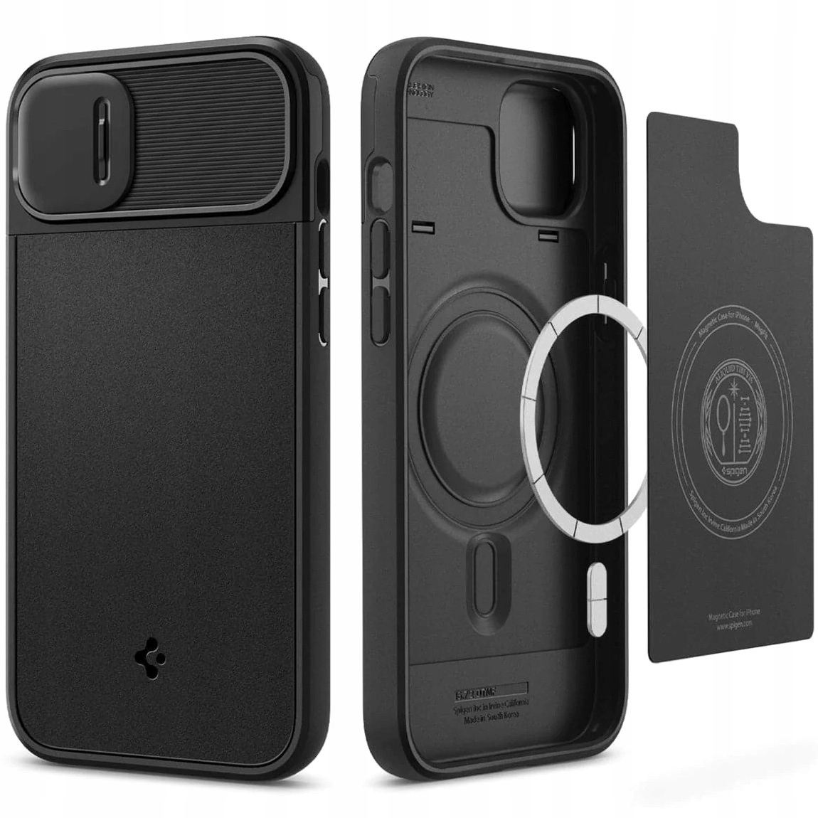 

Etui do iPhone 14, Spigen Optik Armor Mag, case