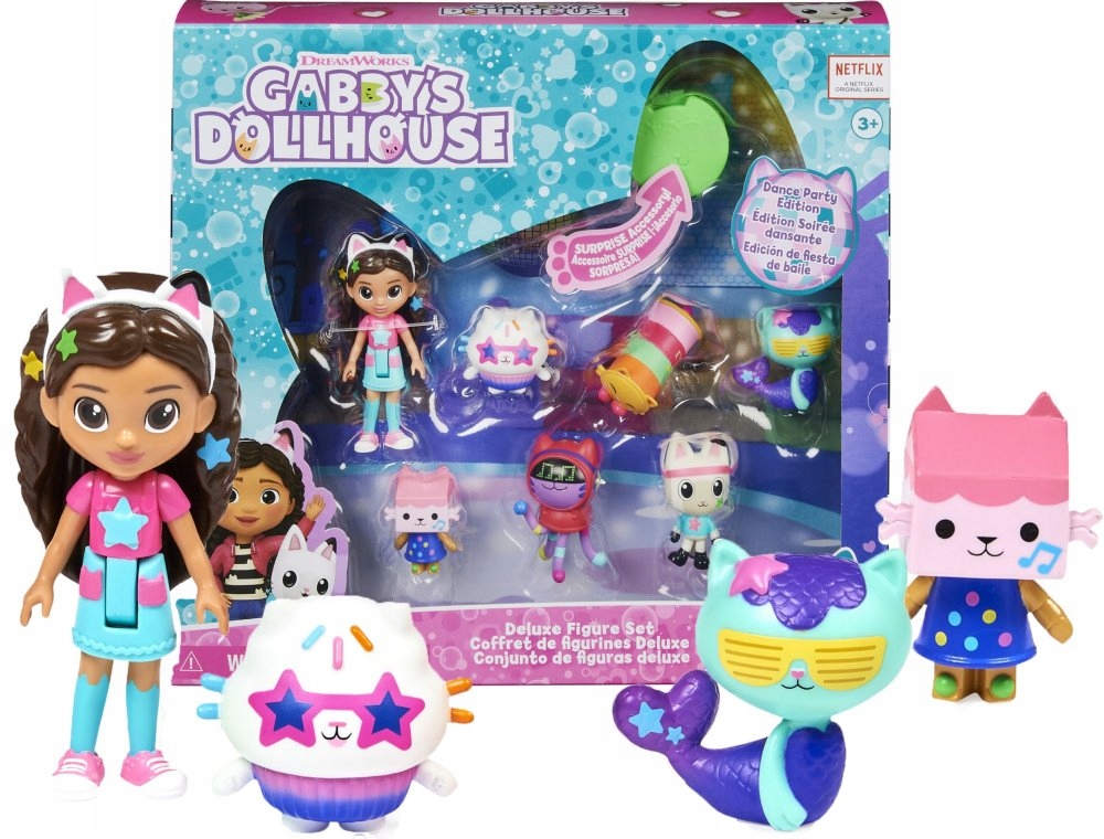 

Koci Domek Gabi Zestaw 7 Imprezowych Figurek Lalka
