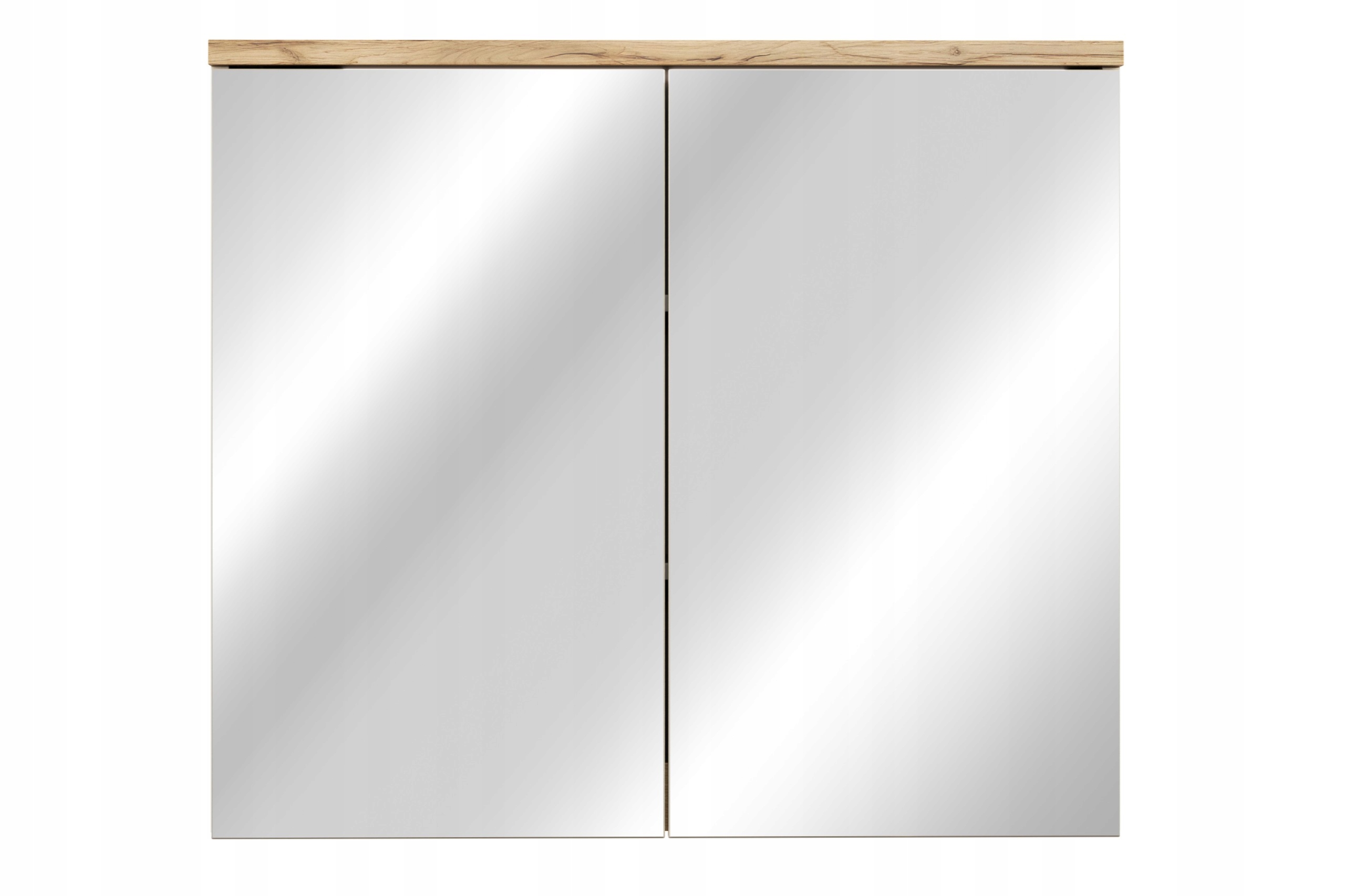 Skříňka se zrcadlem 80 cm, 2 dveře