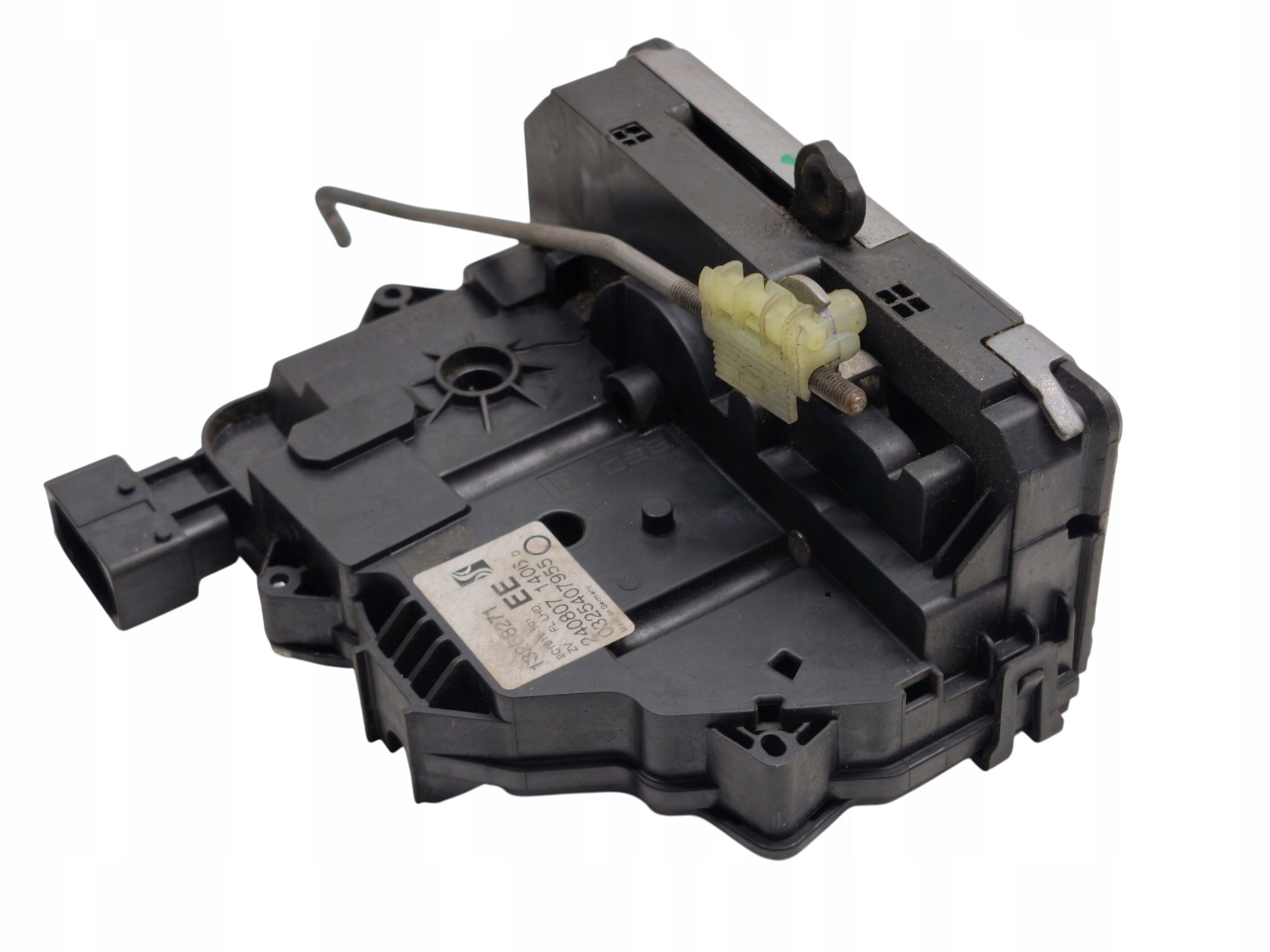 OPEL CORSA D IV lock door left front 6 PIN original 13258271