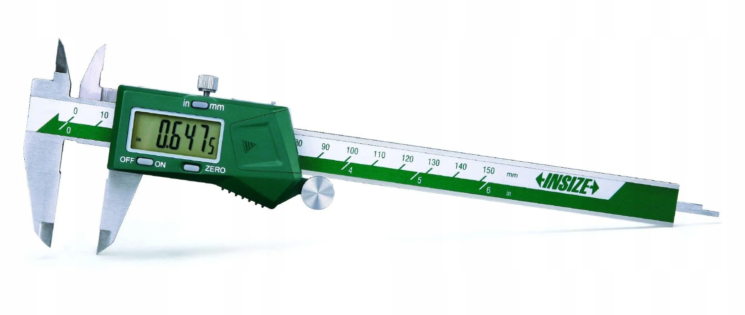 Suwmiarka elektroniczna z rolką i śrubą 0-150mm Insize 1108-150