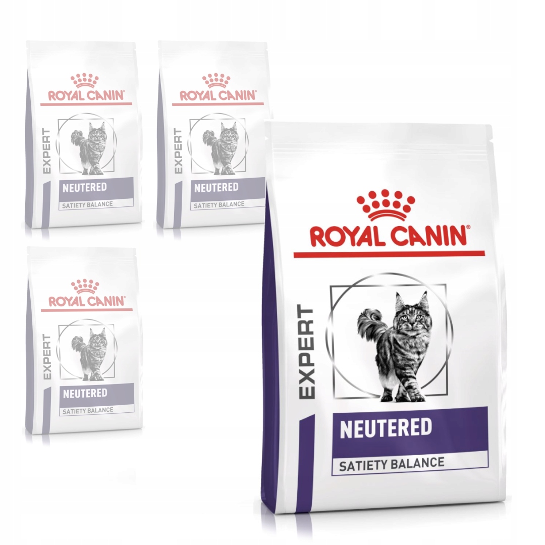 Levně Royal Canin Neutered Satiety Balance 4x400 g Krmivo pro kočky po sterilizaci