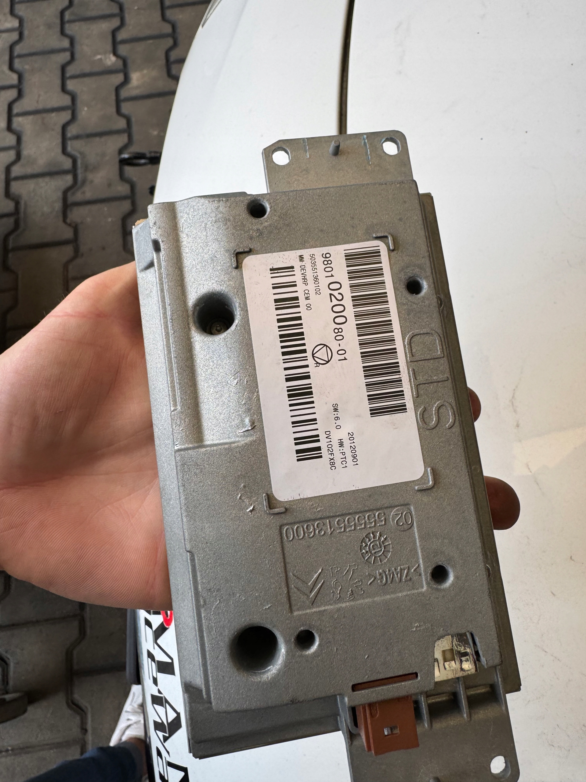 CITROEN DS3 CROSSBACK display MONITOR 980102008001