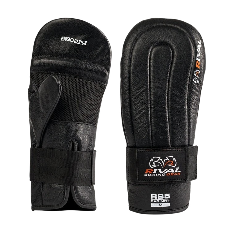 rękawice bokserskie rival rb5 bag mitts M Czarny