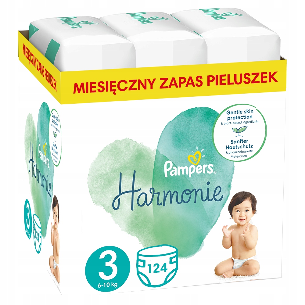 Pampers Harmonie Taille 3 6-10kg 74 Couches