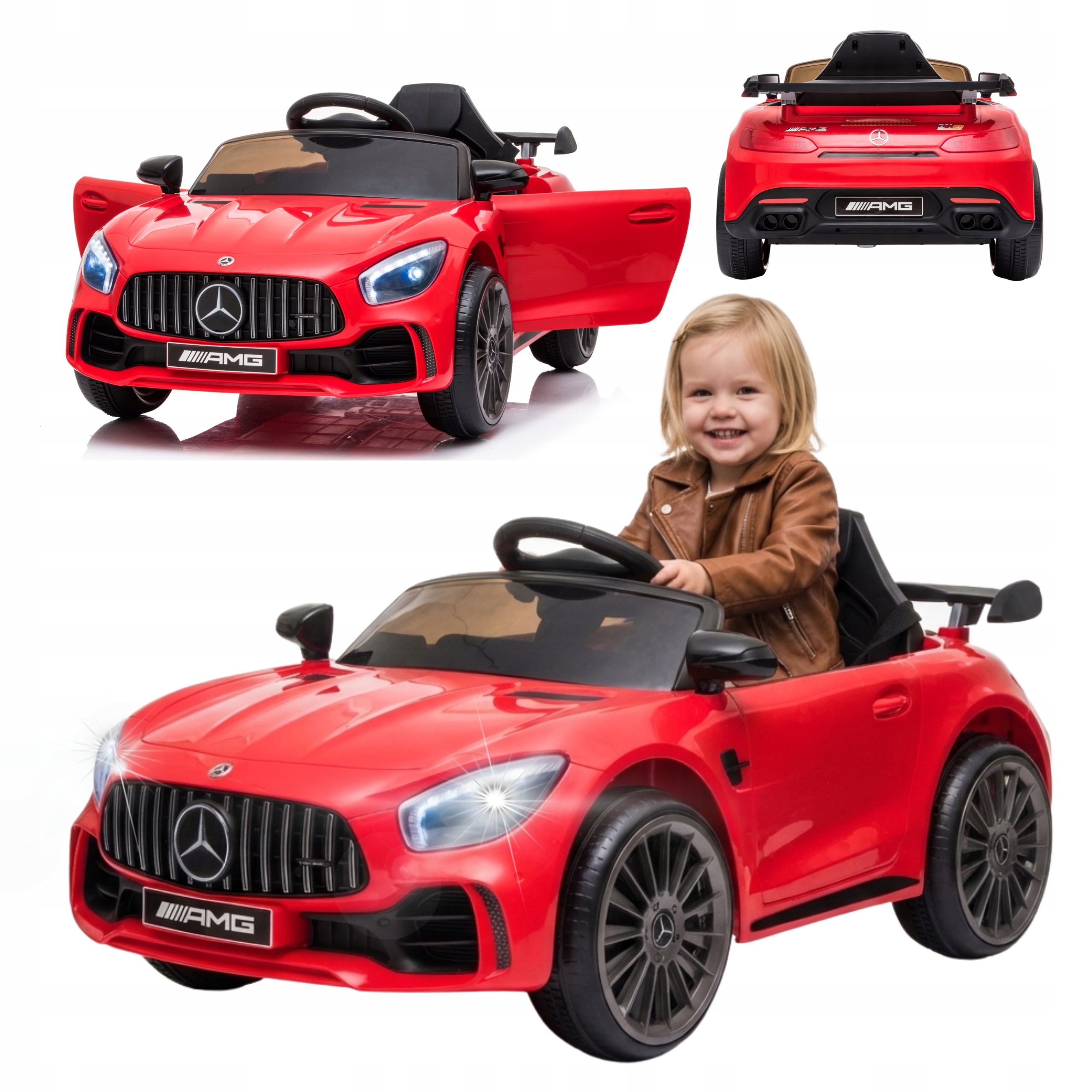 Mercedes Samochód elektryczny na akumulator Pojazd dla dzieci Gtr pilot