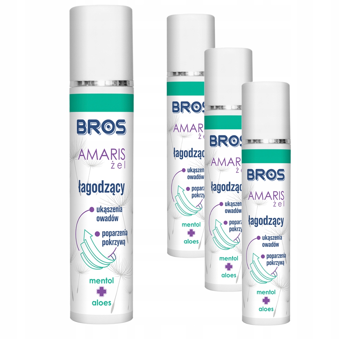 ŻEL ŁAGODZĄCY UKĄSZENIA Z ALOESEM BROS AMARIS x 4