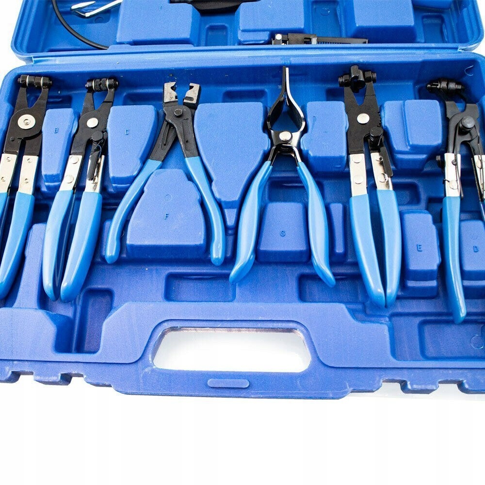 SZCZYPCE DO OPASEK ZACISKOWYCH ZESTAW 11 ELEMENTOW Producent code M17467