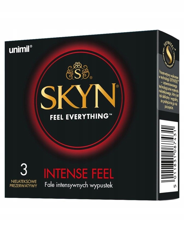 

Prezerwatywy z Wypustkami Skyn Intense Feel