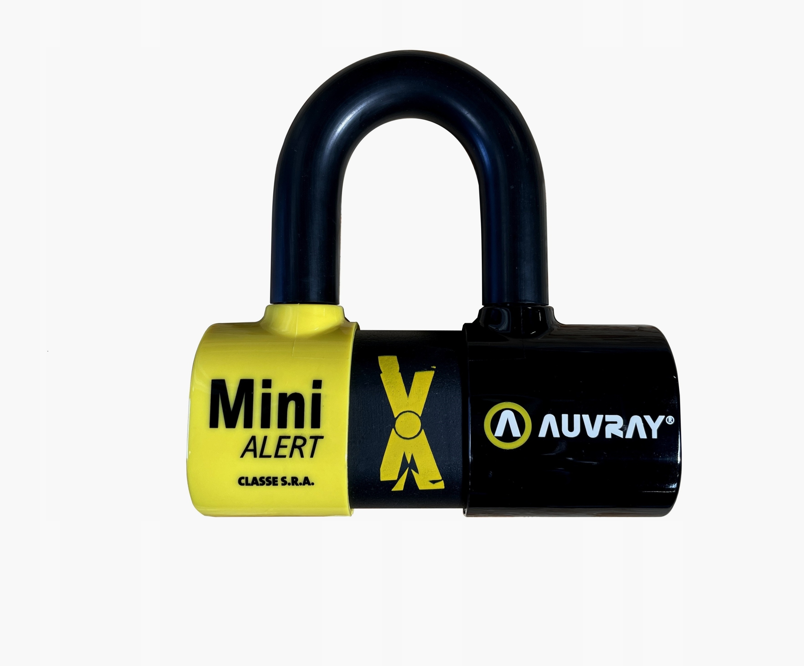 Auvray visiaci zámok Xtrem Mini s alarmom a pripomínačom priemer kolíka 16 mm