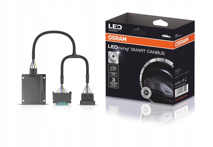 OSRAM Smart Canbus LEDriving LEDSC03-1-2HFB 12V Numer katalogowy części LEDSC03-1