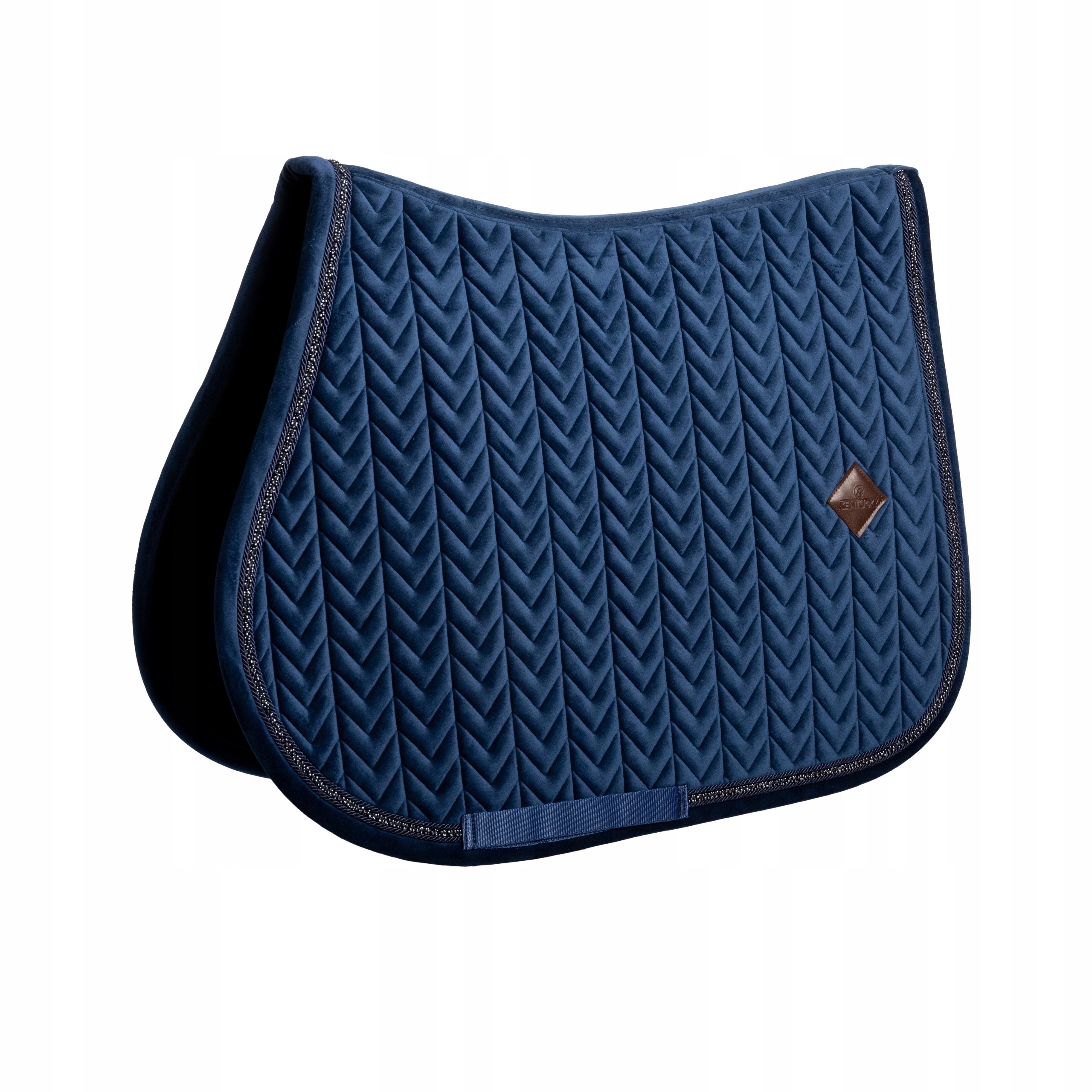 Podsedlová Dečka Kentucky Velvet Mini Pearls Granátový Full