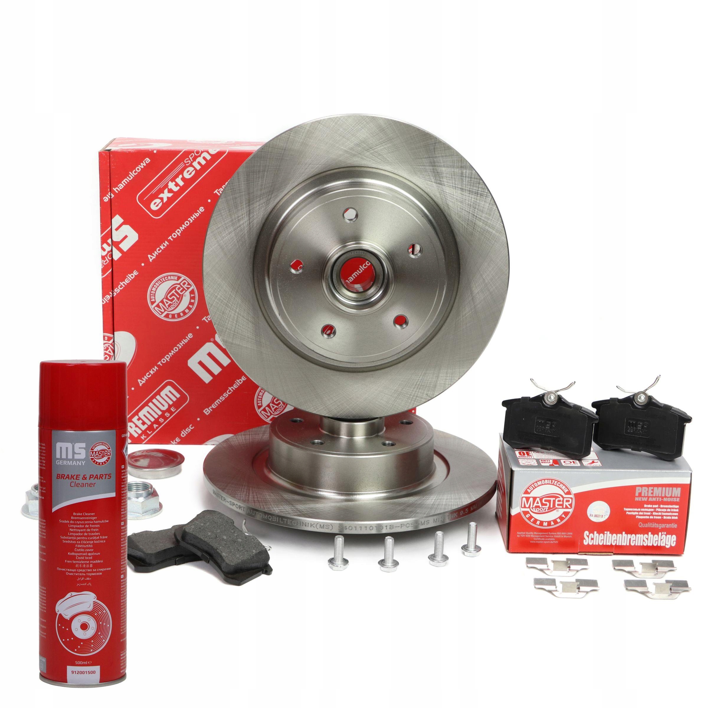 Brzdové Destičky Kotouče s ložiskem zadní 201101010