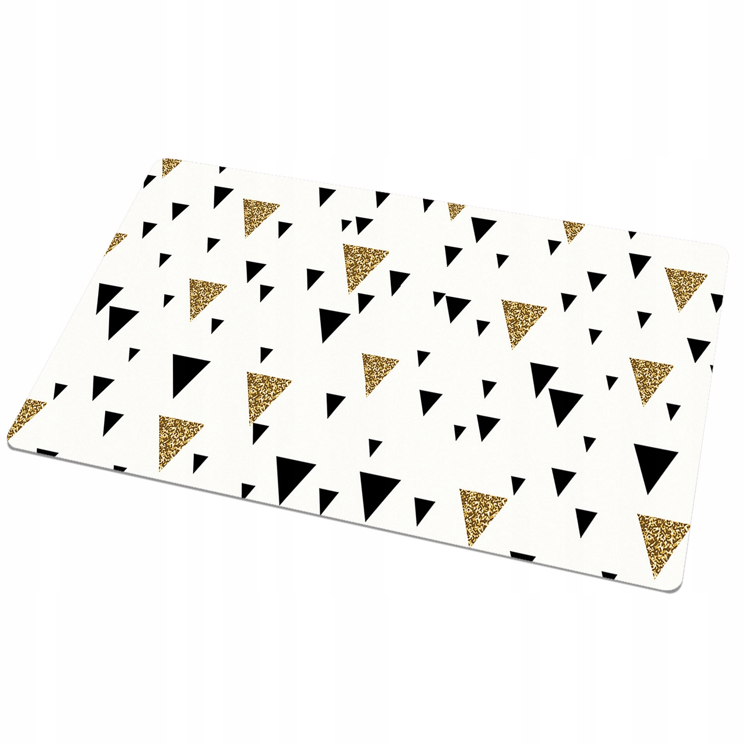 Modna trwała mata dla dzieci dla dziecka Trójkąt