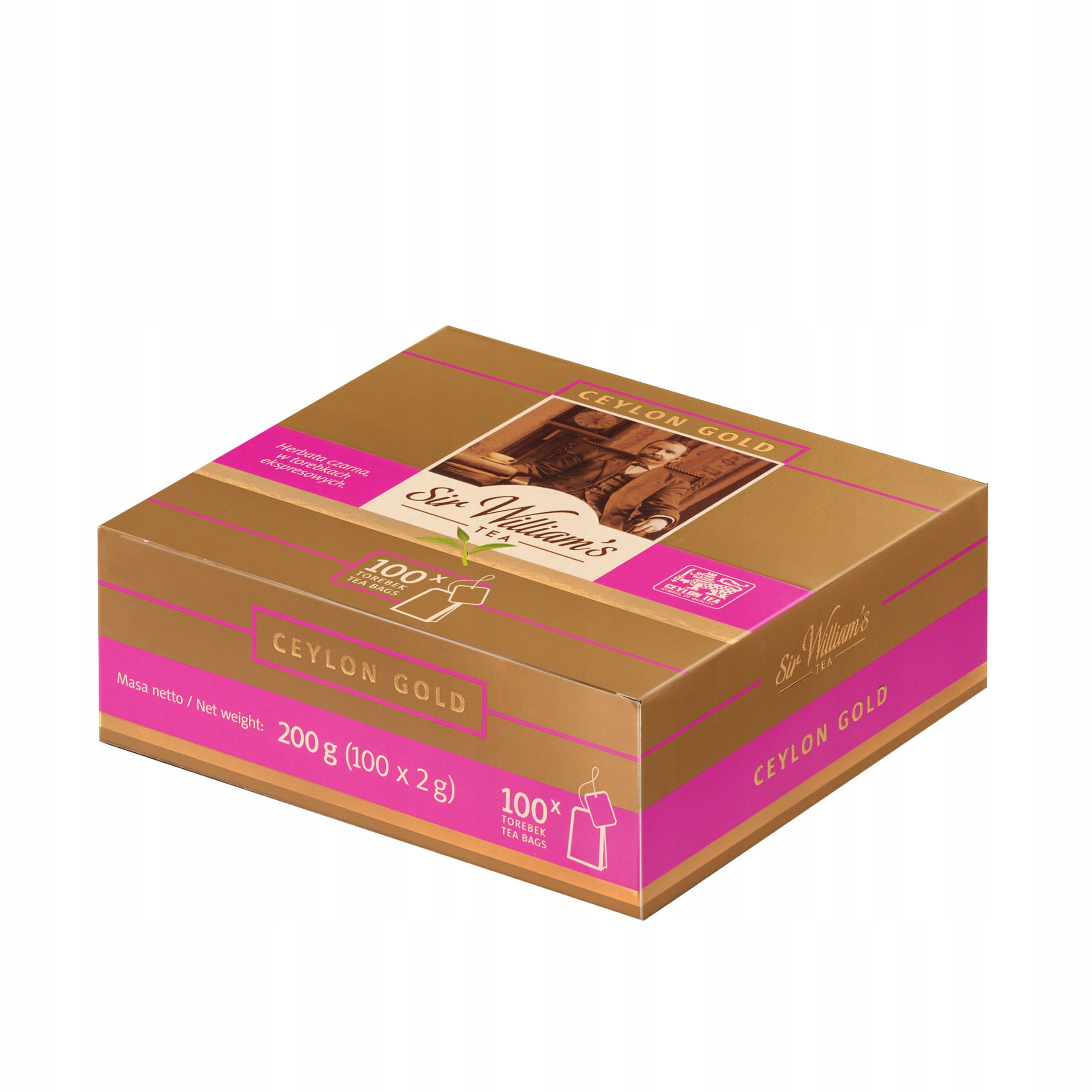 Levně Černý instantní čaj Sir William's 200 g