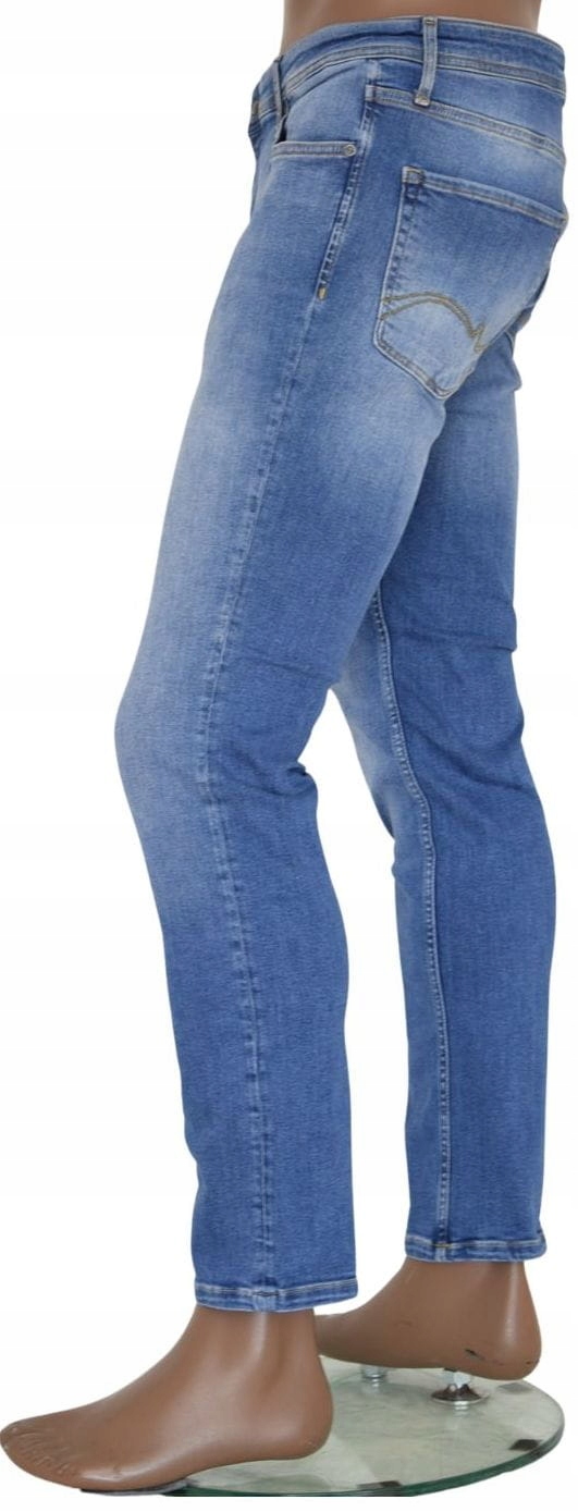 Pánské Módní Džínové Kalhoty Klasické Barvy Redstar Tim Slim Fit VEL.32/32