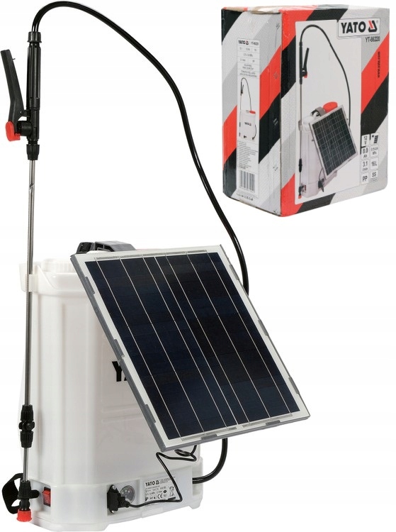 Yato Batožinový Postrekovač Na Slnečné Batérie 16L