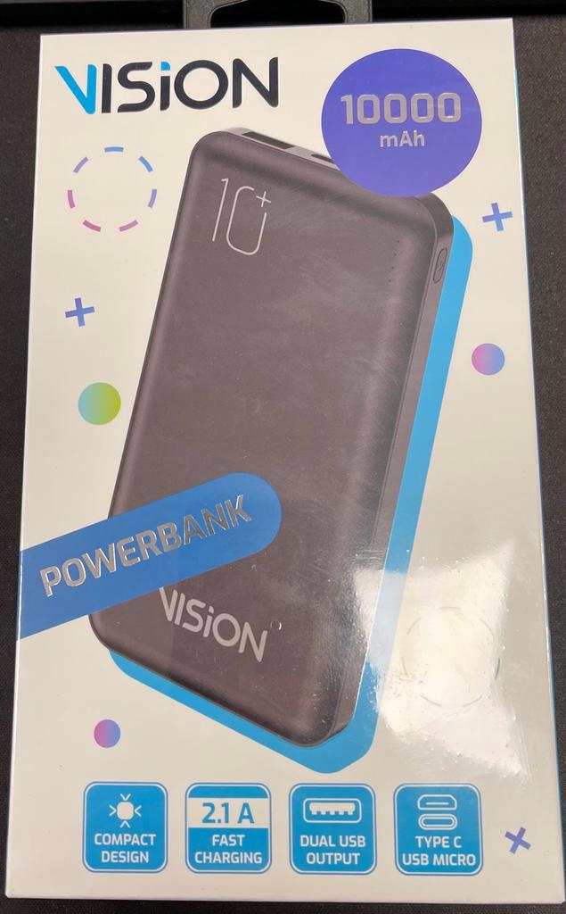 

Powerbank Vision 10000mAh