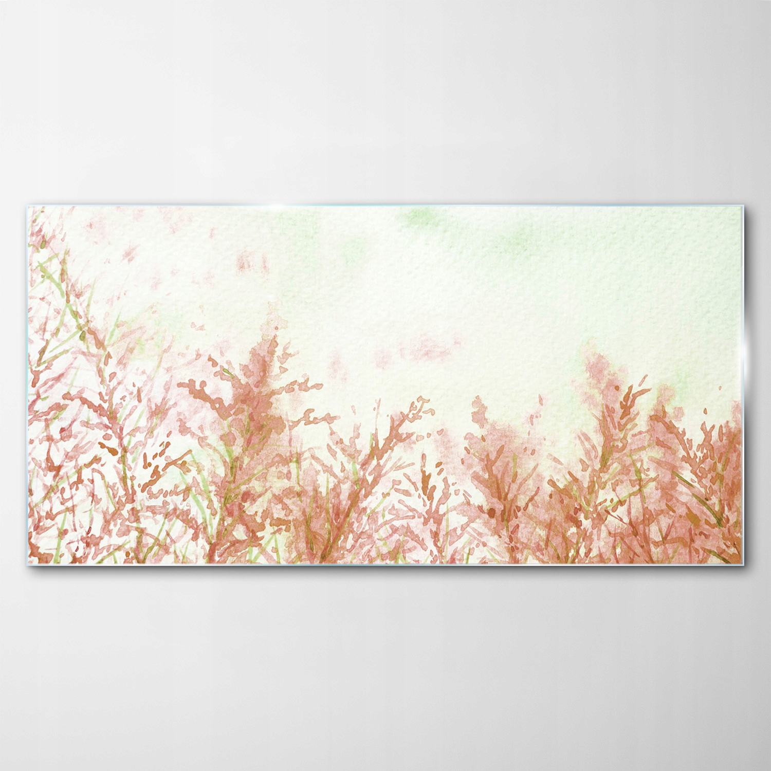 Tvrdený sklenený obraz Kvety Abstrakcia 140x70