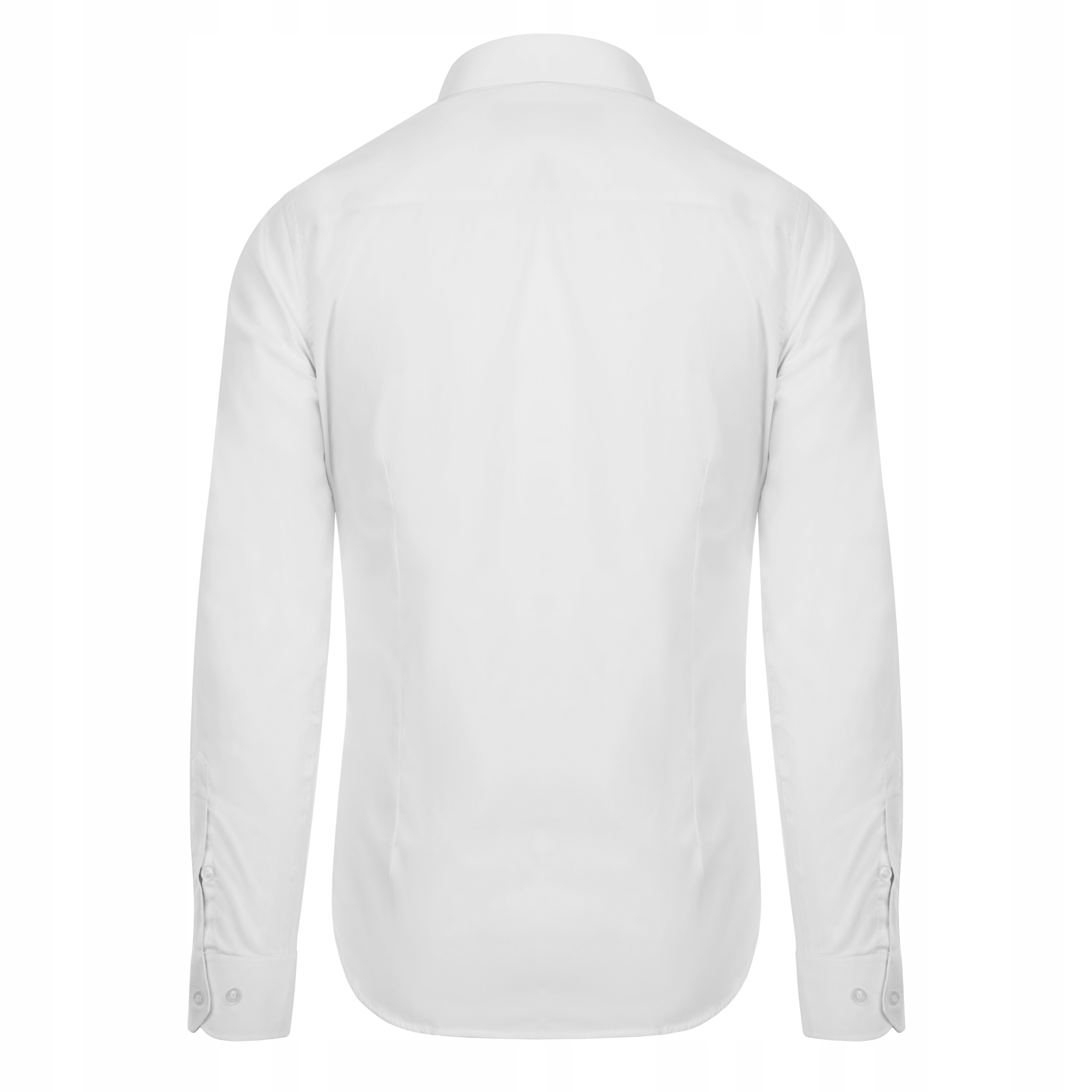 KOSZULA BIAŁA ELEGANCKA KLASYCZNA - BAWEŁNA 40/41 Rozmiar M/L
