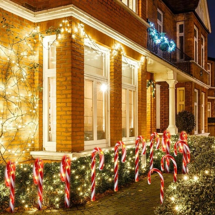 GIRLANDA LED LASKI SOPLE CUKROWE NA ZEWNĄTRZ Długość 1 cm