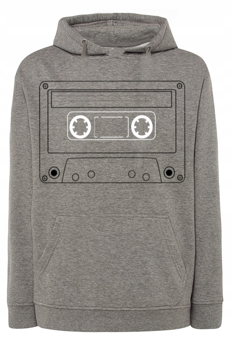 Pánská mikina s potiskem Kazeta vel. 3XL