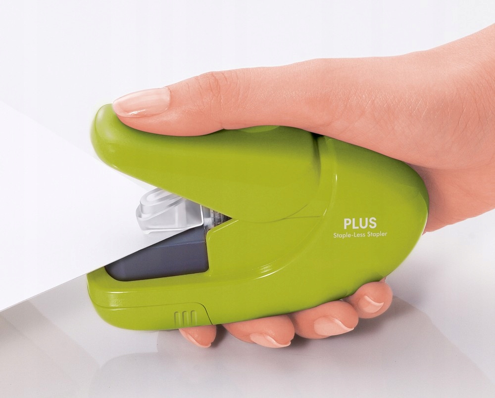 ZSZYWACZ PLUS STAPLE-FREE 6K. SL106-AB - ZIELONY Marka PLUS