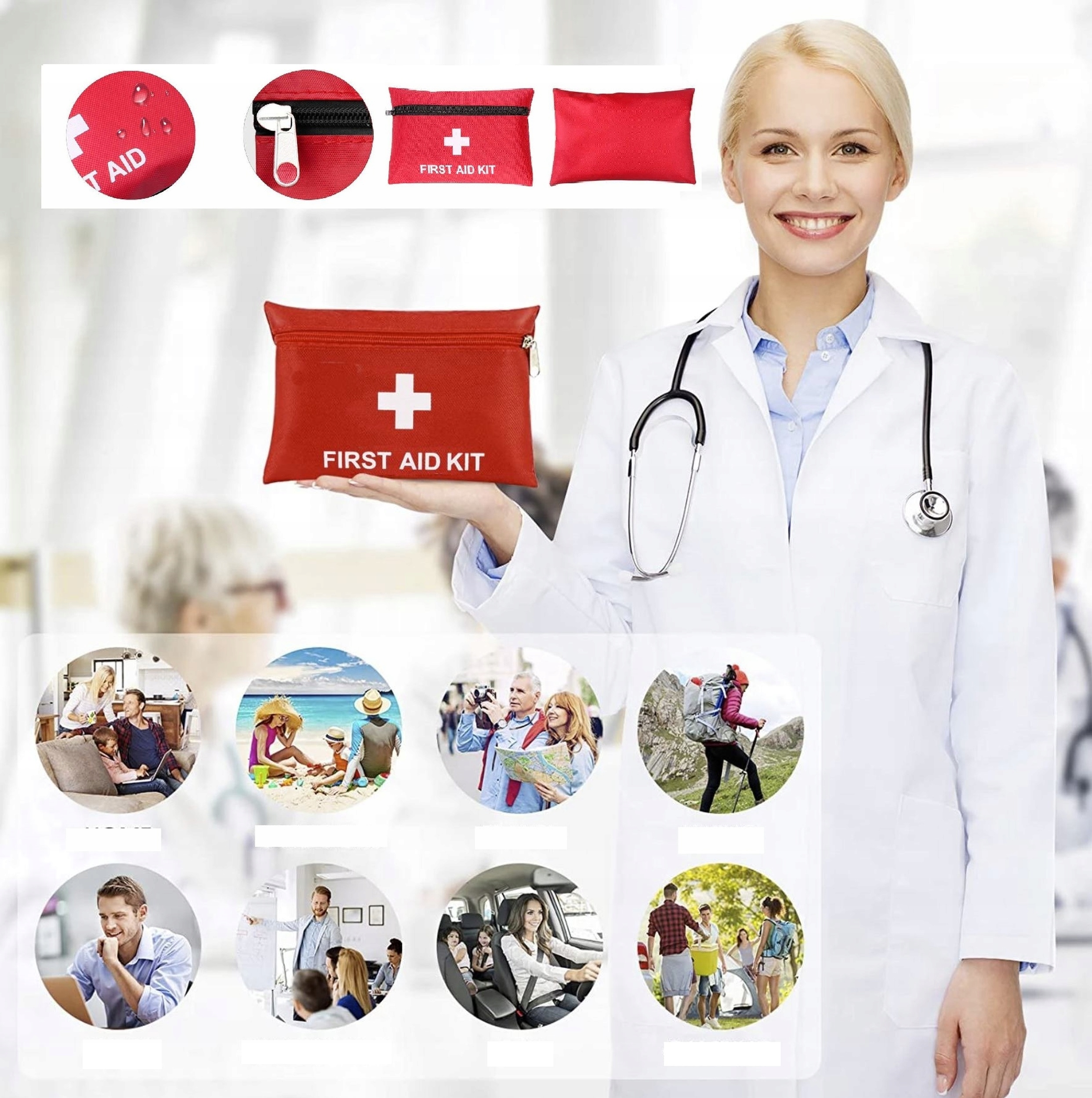 APTECZKA WYPOSAŻONA KOC TERMICZNY OPASKA UCISKOWA APT-1 MAŁA I PORĘCZNA Kod producenta APT-1