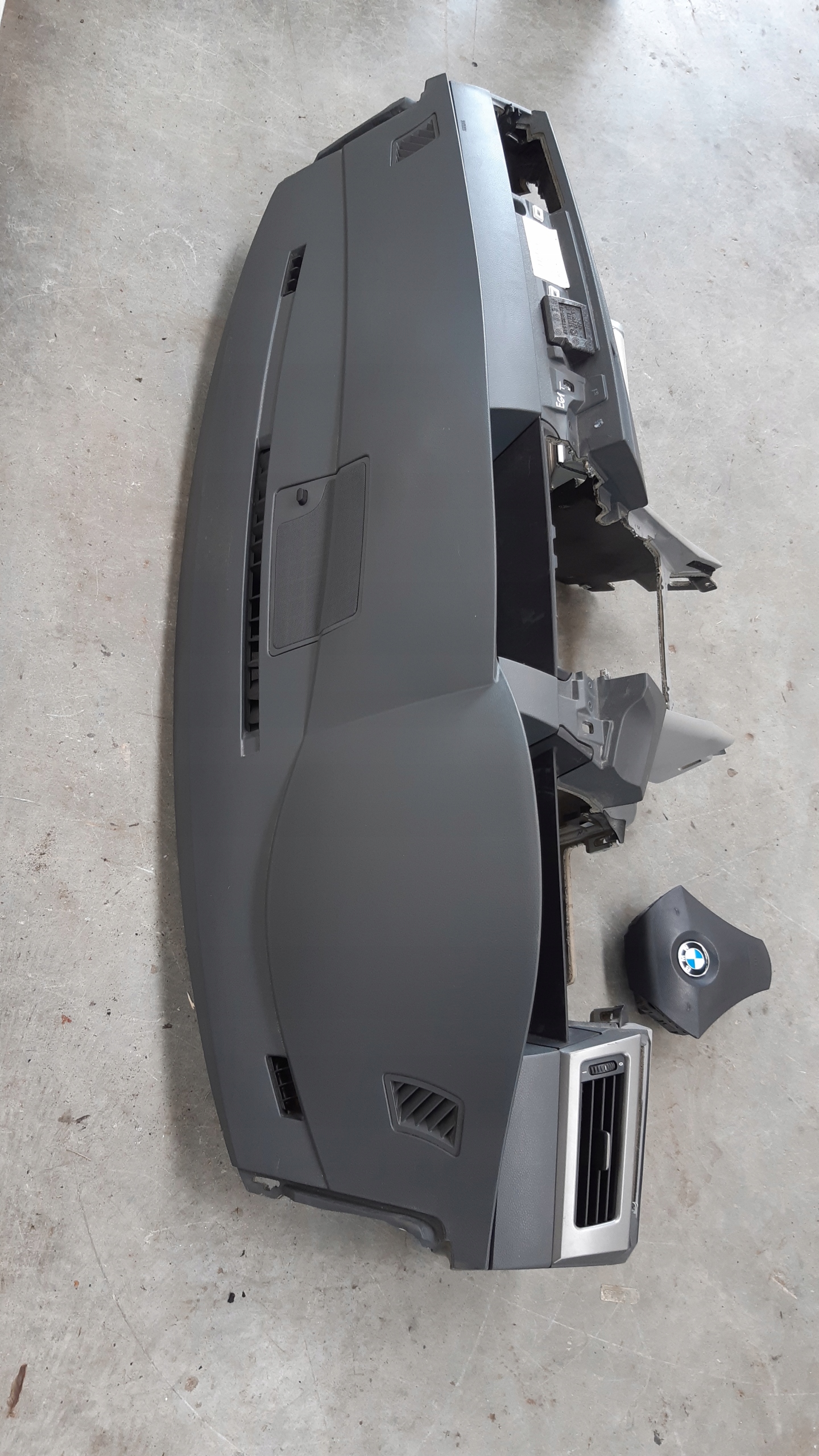 dashboard panel airbags kpl BMW E61 525i przedlift