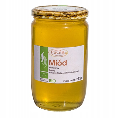 Pucer Miód lipowy (950g) Bio