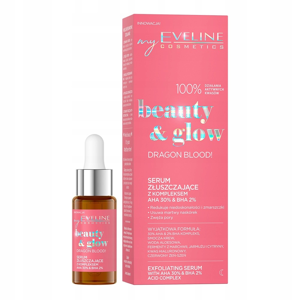 Eveline Cosmetics Beauty&Glow serum do twarzy Złuszczające