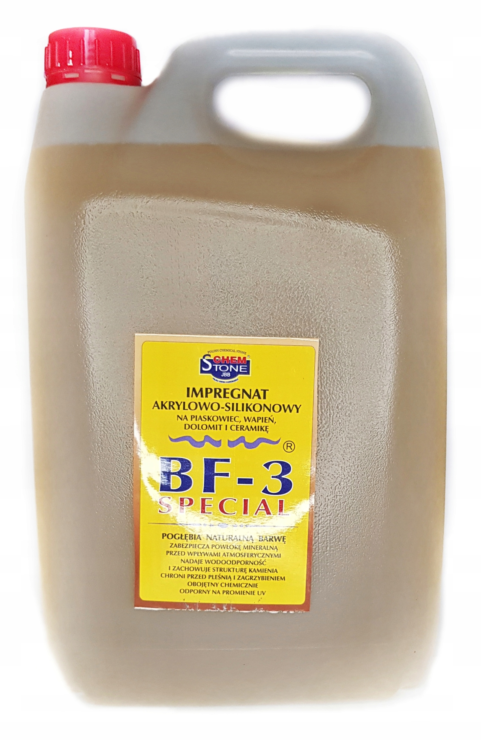 

BF-3 Impregnat Do Piaskowca Mokry Kamień 5 L