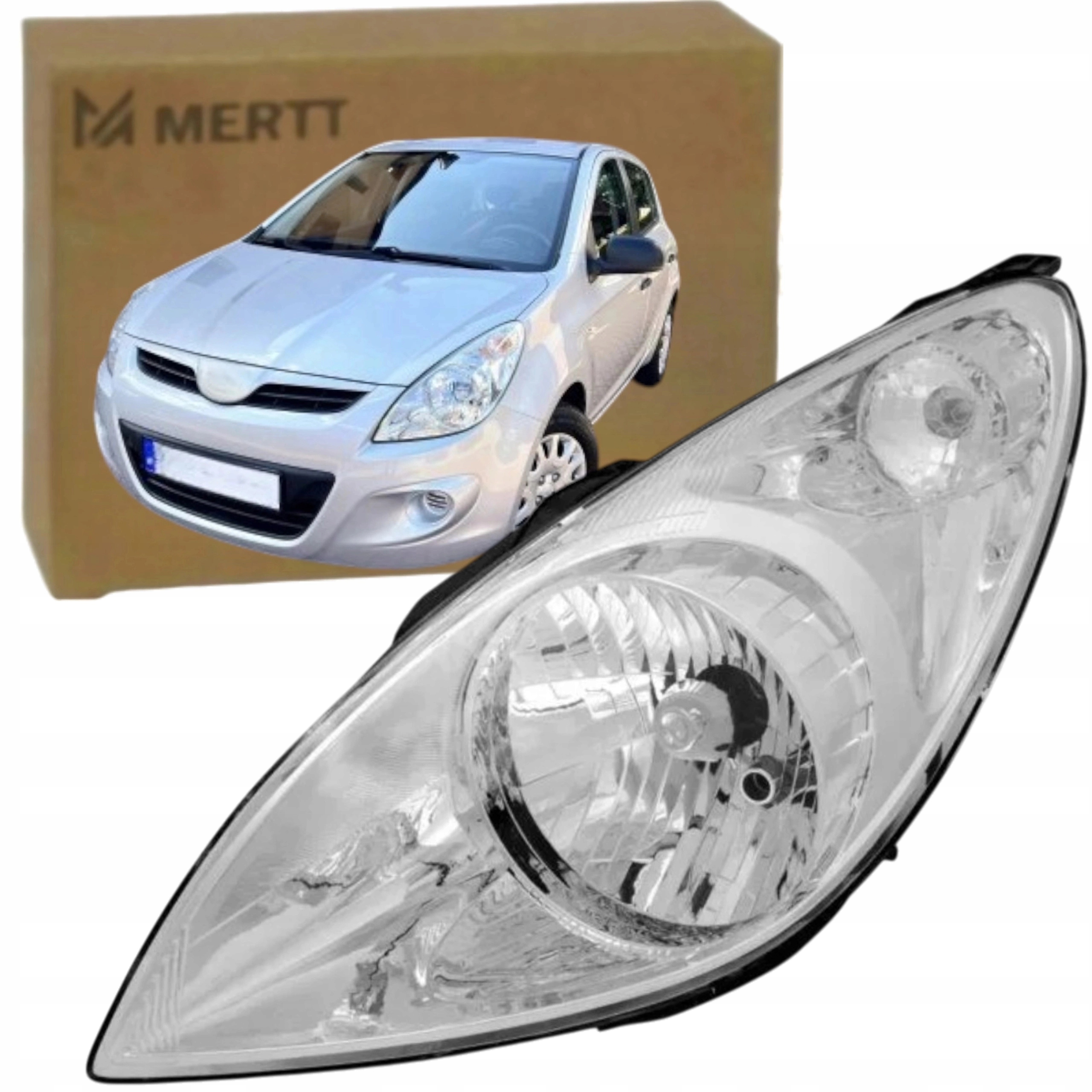 Světlomet Světlo Přední Levá Nová 92101-1J010 Hyundai I20 2008-2012