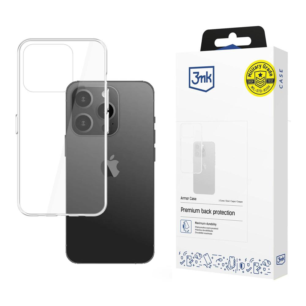 3MK Etui Armor Case Do Apple Iphone 15 Pro Max Antypowłoszeniowe Wytrzymałe