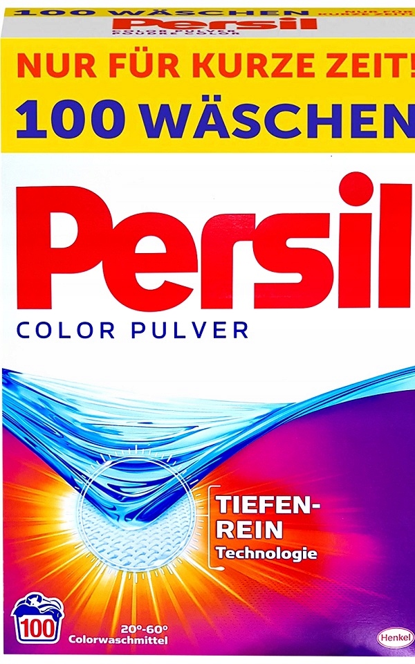Levně Persil Color Barevný prášek 100 6,5kg Němčina