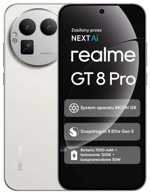 realme Gt 8 Pro 12/256GB Nfc DualSIM Diary White