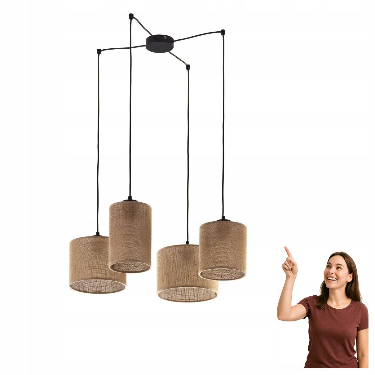 Závesná lampa Juta 6585 Tk Lighting