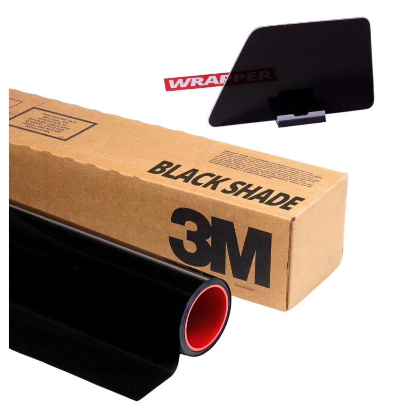 3M černá Fólie automobilová Bs 5 75cm x 300cm