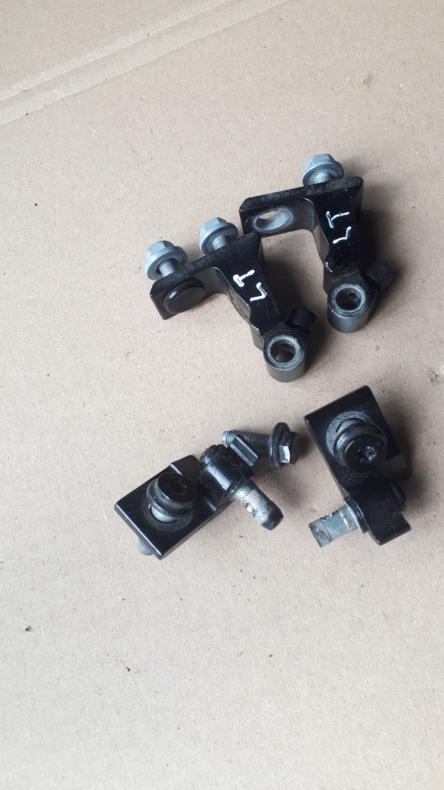 A6 C7 4G hinge door hinges left rear part LZ9Y 2X