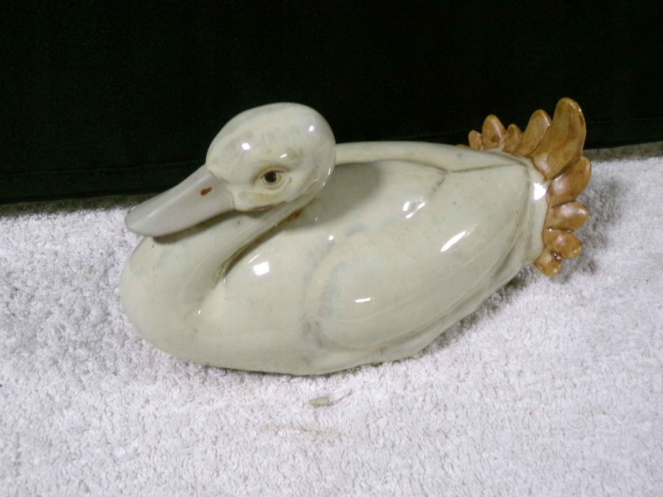 CERAMICZNA SZKLIWIONA KACZKA