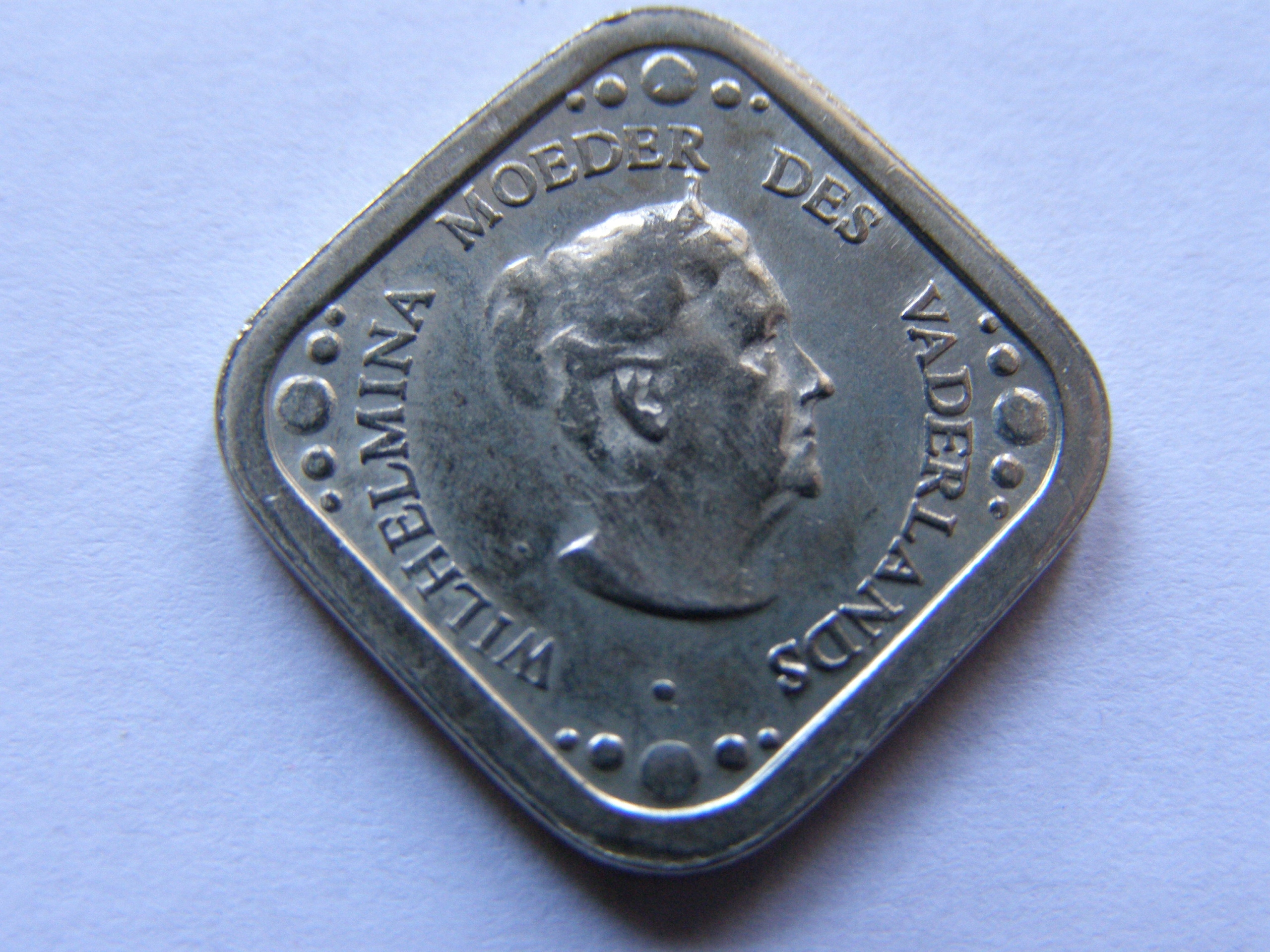 HOLANDIA HOLLAND 5 CENTS 1980 ROK OKOLICZNOŚCIOWA