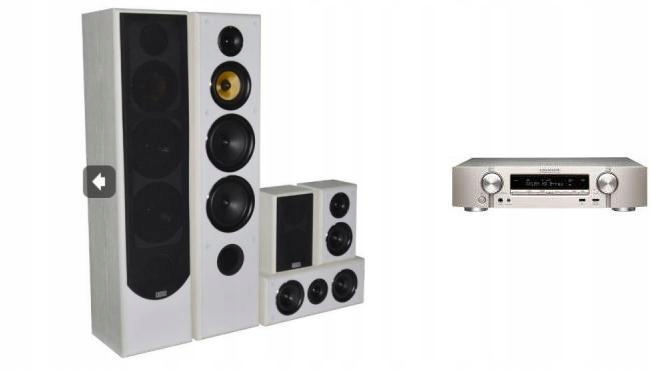 MARANTZ NR1510 S + TAGA HARMONY TAV-606 v3 białe