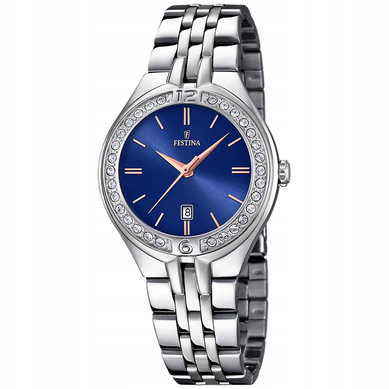 Dámské hodinky Festina F16867-5 stříbrné
