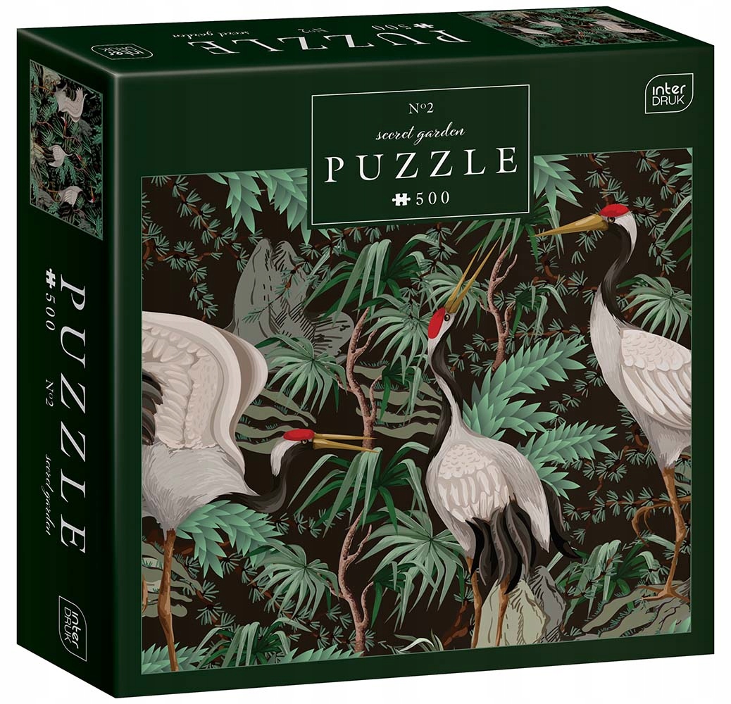

Puzzle Interdruk 500 elementów Secret Garden 2
