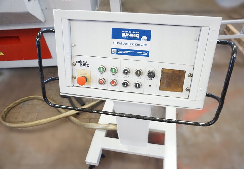 WIELOPIŁA GĄSIENICOWA PILARKA WIELOPIŁOWA RAIMANN KS230 30kW 2-STOŁY Model KS230