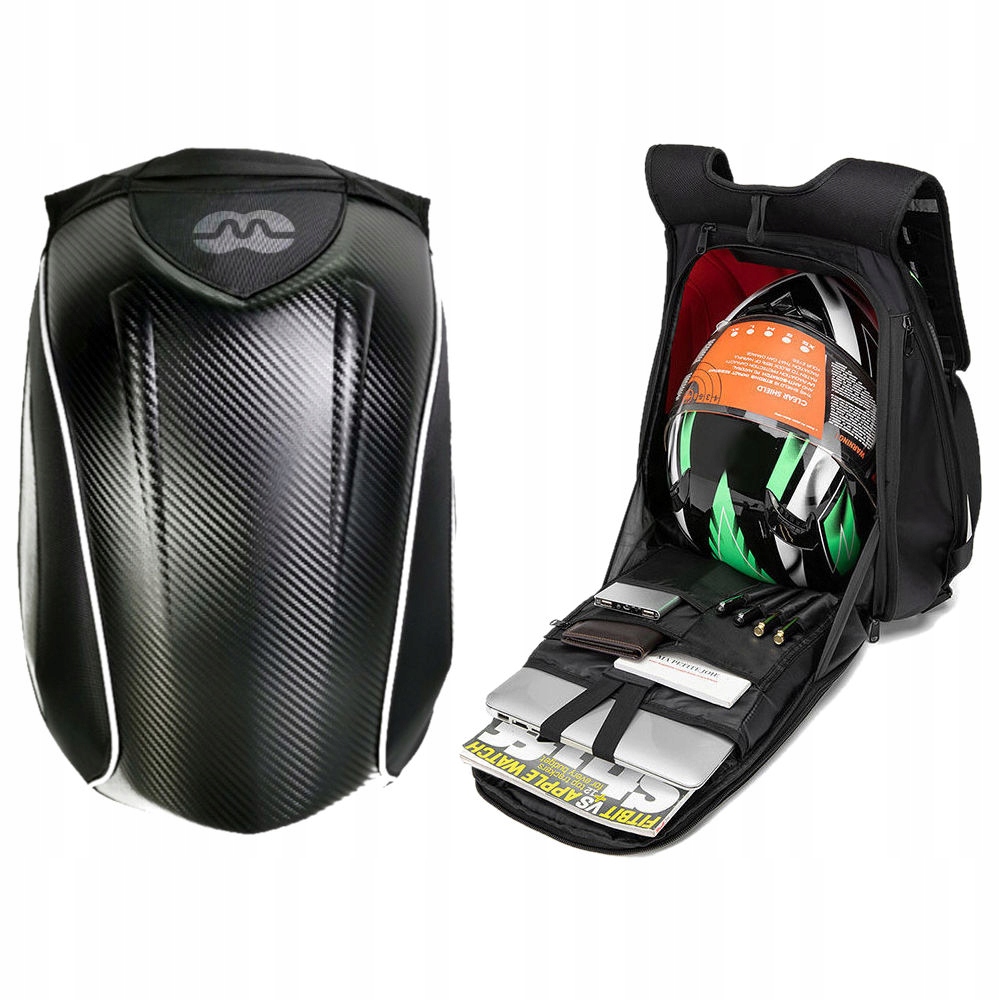 

Plecak motocyklowy na kask na motor 45L +pokrowiec