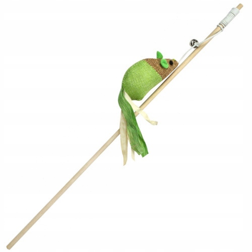 

Pet Nova Kot Wędka z Myszką zielona 40cm